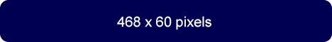 Full Size Banner 486x60 Pixels