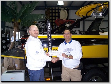 SIA donates to the MO Disabled Water Ski Assoc!