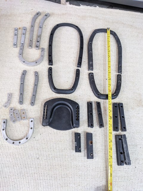 1980 Binder Parts rubber hardware by Wiley, HO, Maharaja etc