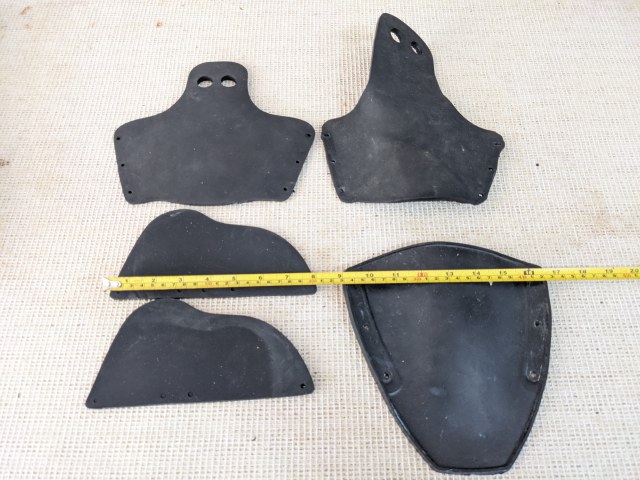 1980 Binder parts , Fins etc by EP HO Wiley etc and fins