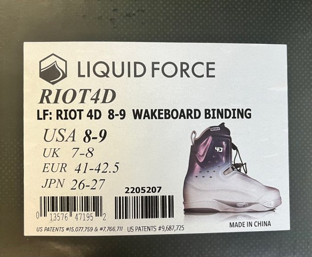 2022 Metric Complete with Boots by New Liquid Force 144