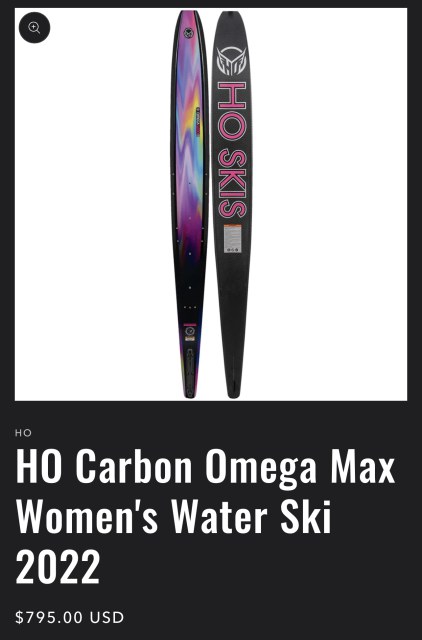 2022 Omega Max Women's Slalom Ski by HO