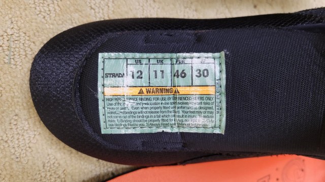 2018 Liner size 12 by Radar