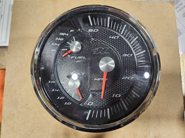 2012 Speedometer - 3 Gauge Combo by Nautique - SN